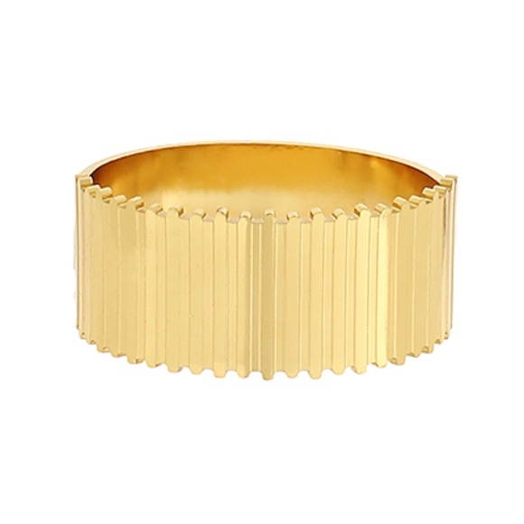 Ribbed & Textured Bangle Bracelet - Picture 1 of 1